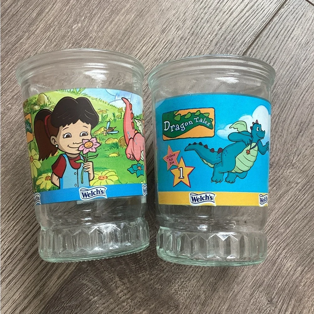Welch’s glasses dragon tails vintage - Picture 1 of 3